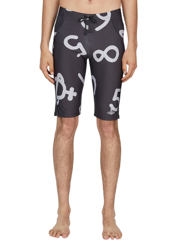 Photo: Vivienne Westwood Graphic Print Swim Bermudas