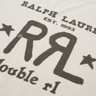 RRL Men's Logo T-Shirt in Paper White