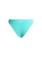 MC2 Saint Barth Woman Water Green Crinkle Cheeky Swim Briefs Naomi