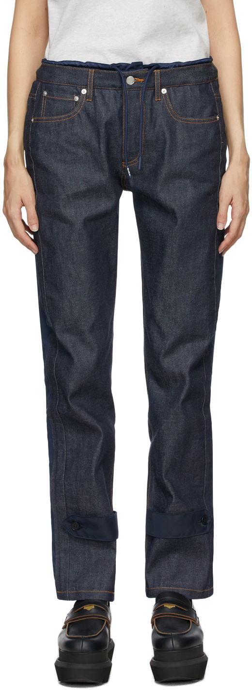 A.P.C. Indigo & Navy Sacai Edition Haru Jeans A.P.C.
