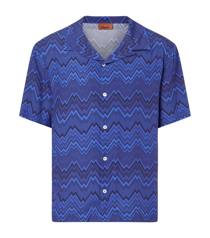 Photo: Missoni Zigzag bowling shirt