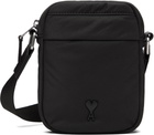 AMI Paris Black Small Ami de Coeur Bag