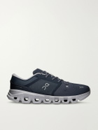 On - Cloud X 5 Rubber-Trimmed Mesh Slip-On Sneakers - Blue