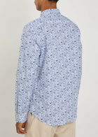 PS Paul Smith Patterned Tailored fit Stretch-cotton Shirt White