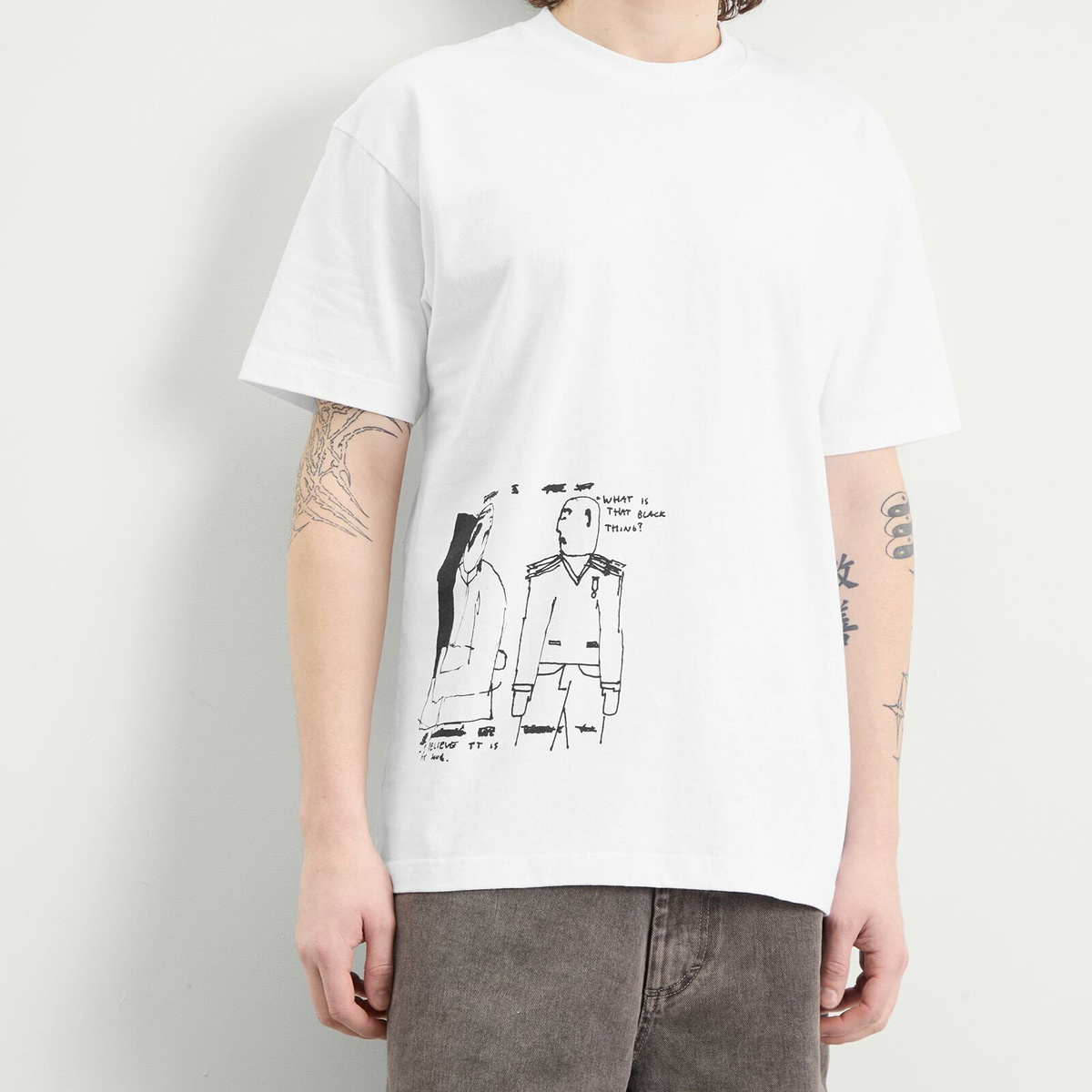 Polar Skate Co. Men's The End T-Shirt in White