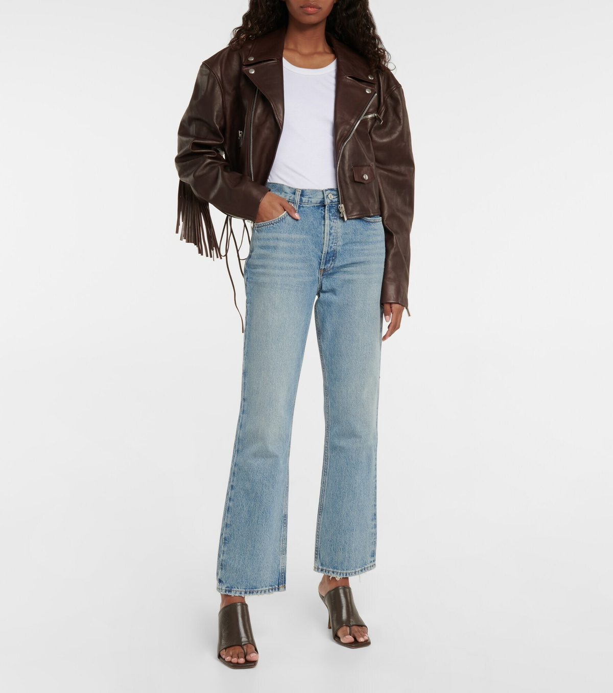 Agolde - Relaxed Boot high-rise jeans