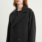 Auralee Women's Mosser Chesterfield Coat in Black