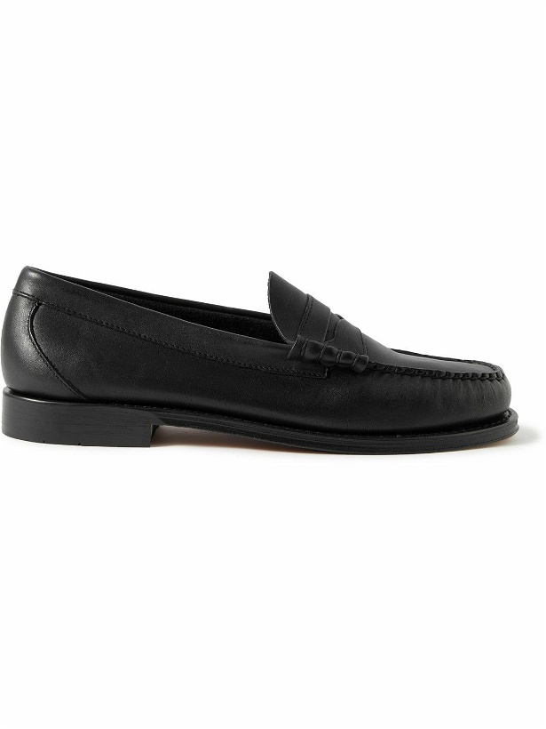 Photo: G.H. Bass & Co. - Weejuns Heritage Larson Leather Penny Loafers - Black