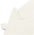 Oliver Spencer - Ivory Brookes Unstructured Slim-Fit Herringbone Cotton and Linen-Blend Blazer - Ecru