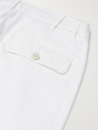 ALTEA - Dumbo Linen-Blend Trousers - White