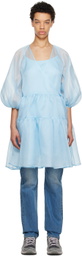 Cecilie Bahnsen Blue Mirabelle Midi Dress