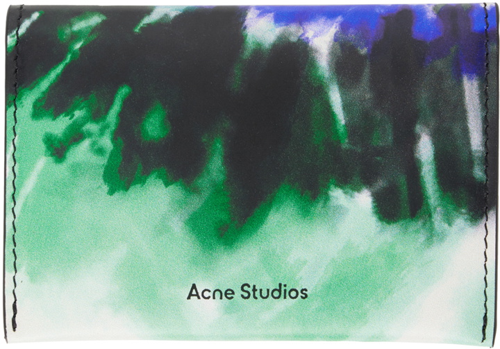 Photo: Acne Studios Green Folded Card Holder