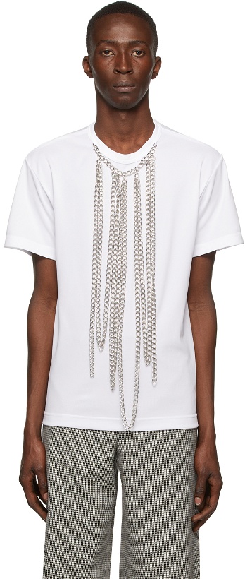 Photo: Comme des Garçons Homme Plus Chain Detail T-Shirt