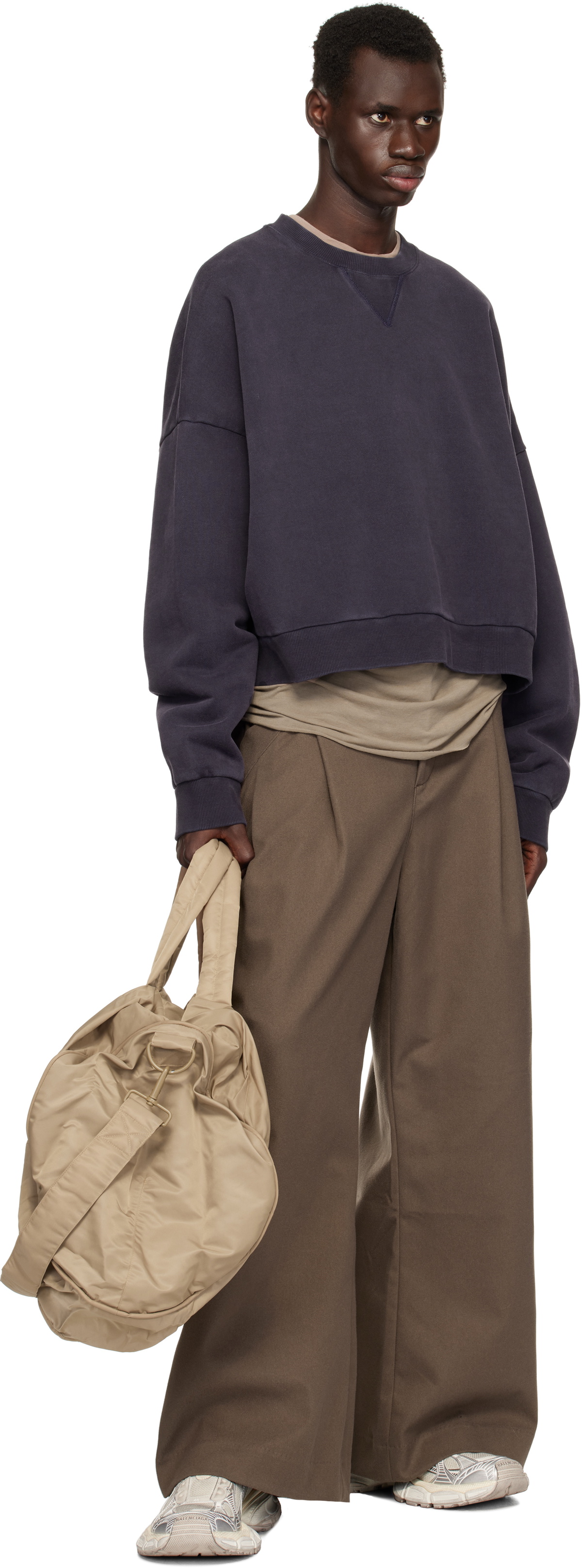 Entire Studios Beige Standard Duffle Bag Entire Studios