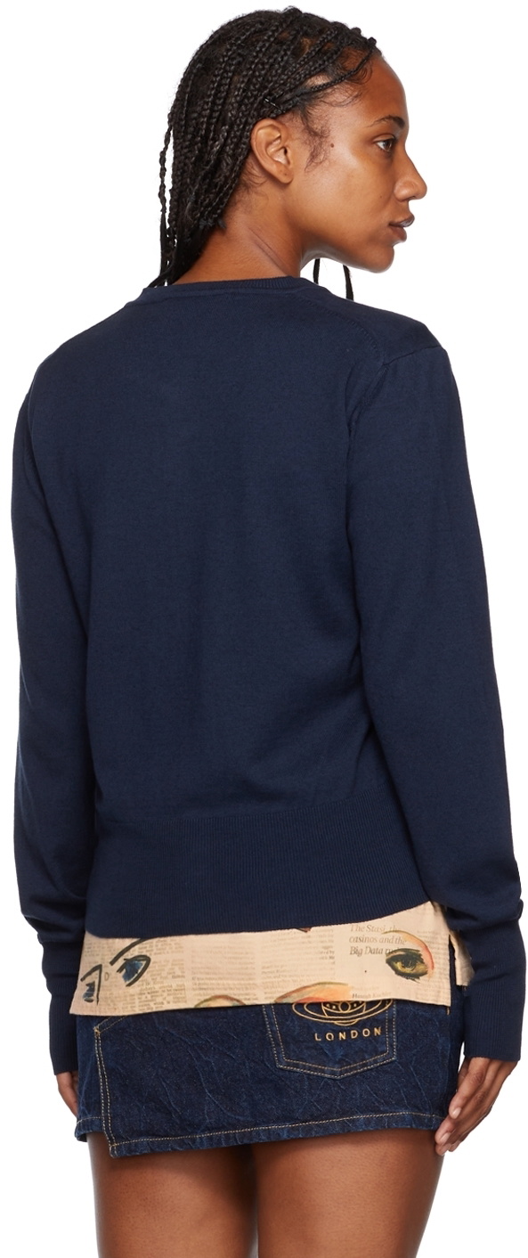 Vivienne Westwood Navy Bea Cardigan Vivienne Westwood