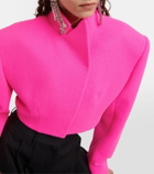 Alexandre Vauthier Cropped wool jacket