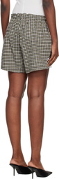 Martine Rose Black & Khaki French Knickers Shorts