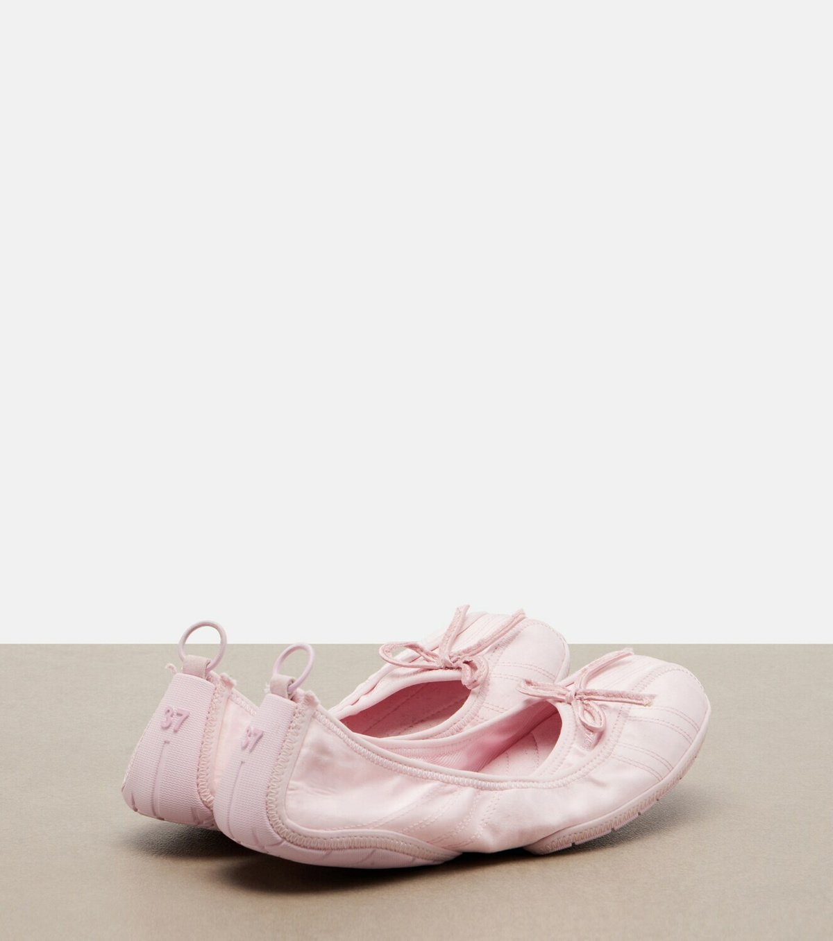 Balenciaga Ballet canvas ballet flats