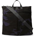 Porter-Yoshida & Co - Platoon Camouflage-Print Ripstop Tote Bag - Blue