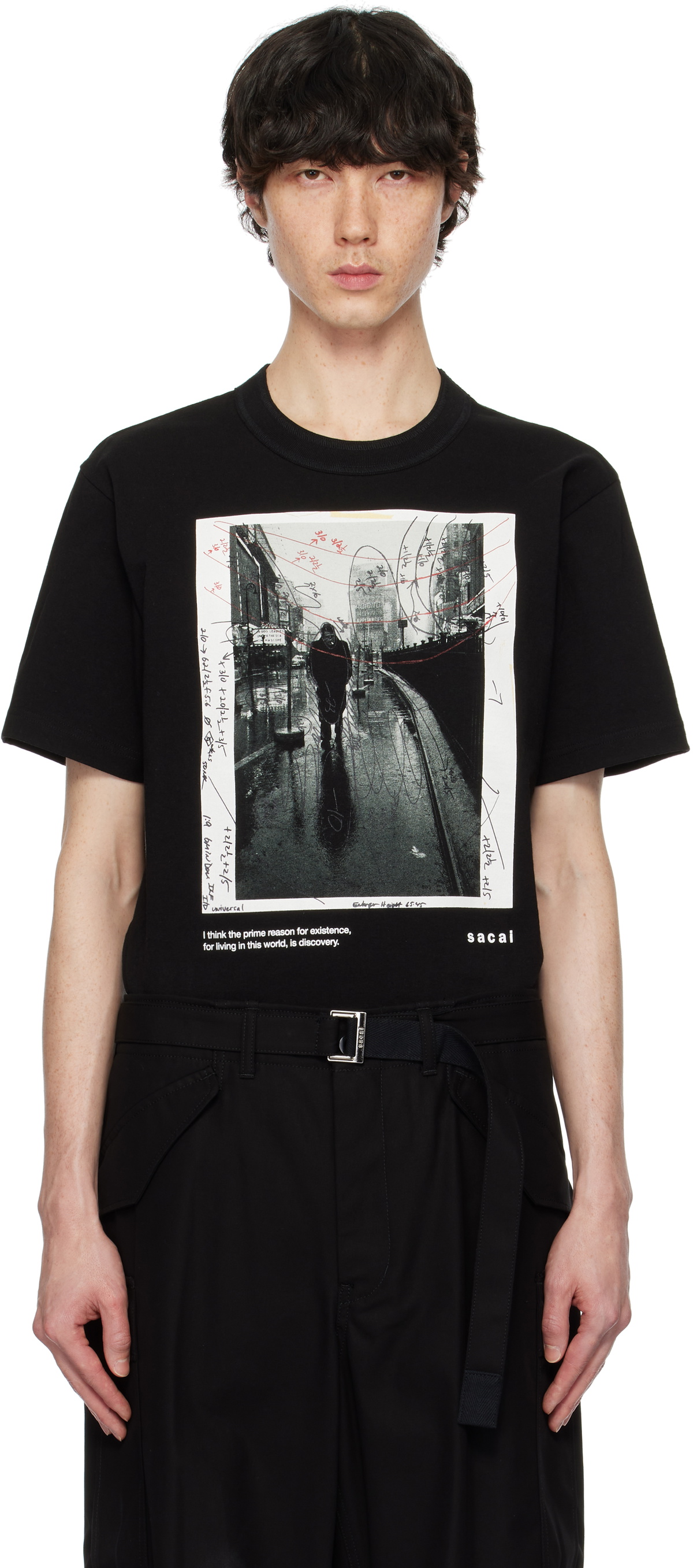 未使用タグ付きsacai James Dean Photo T-Shirt James Dean Printed T-Shirt - Sacai | WE IN STYLE