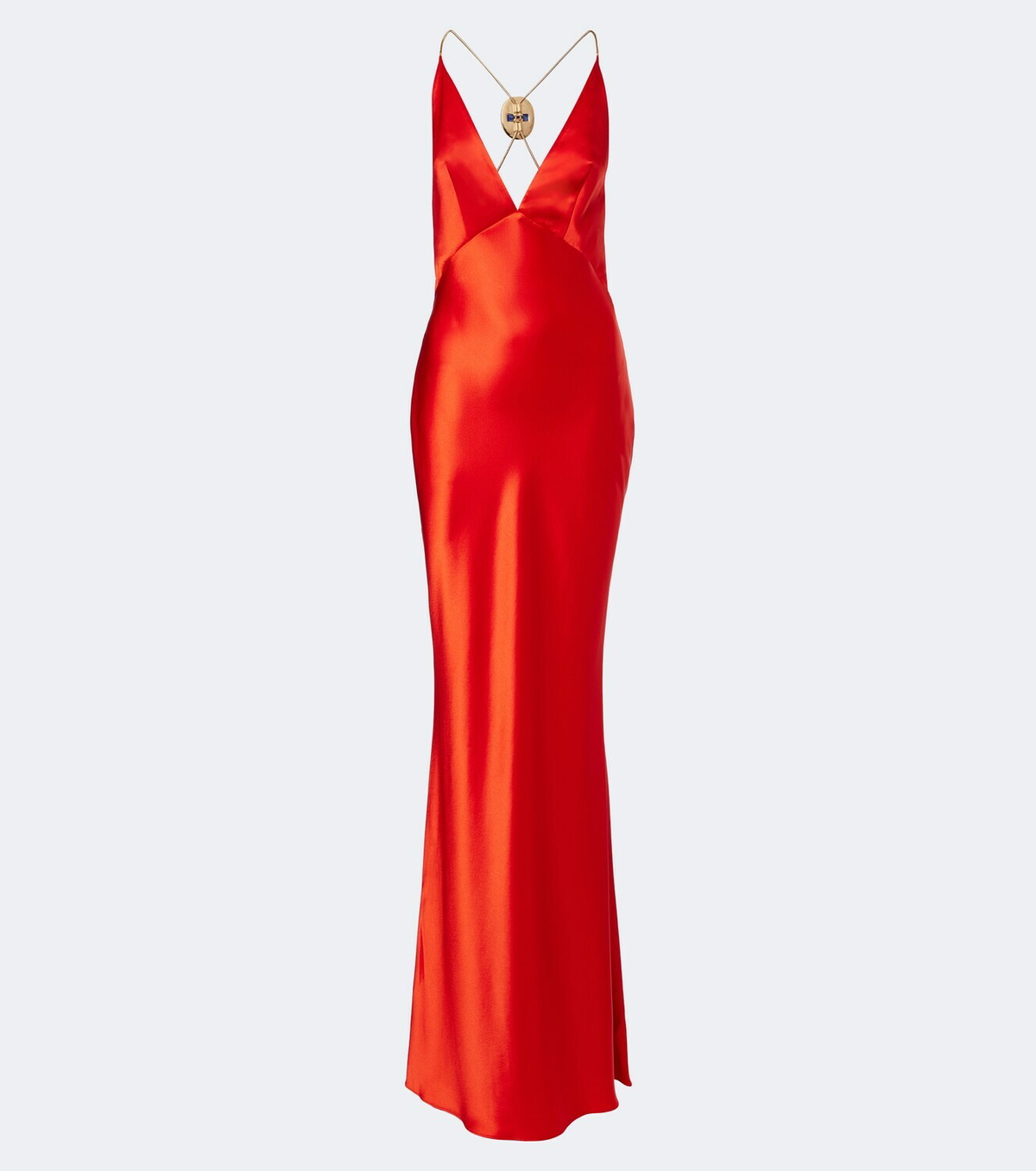 Retrofête Arianell embellished satin gown
