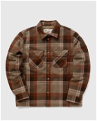 One Of These Days One Of These Days X Woolrich Flannel Overshirt Brown - Mens - Overshirts