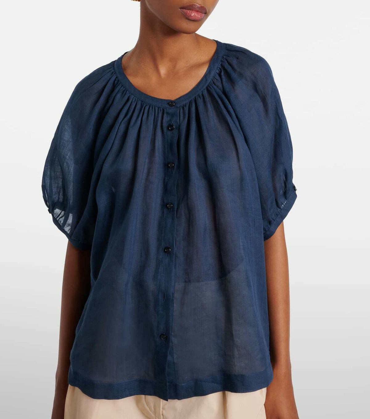 Loro Piana Gritt ramie shirt