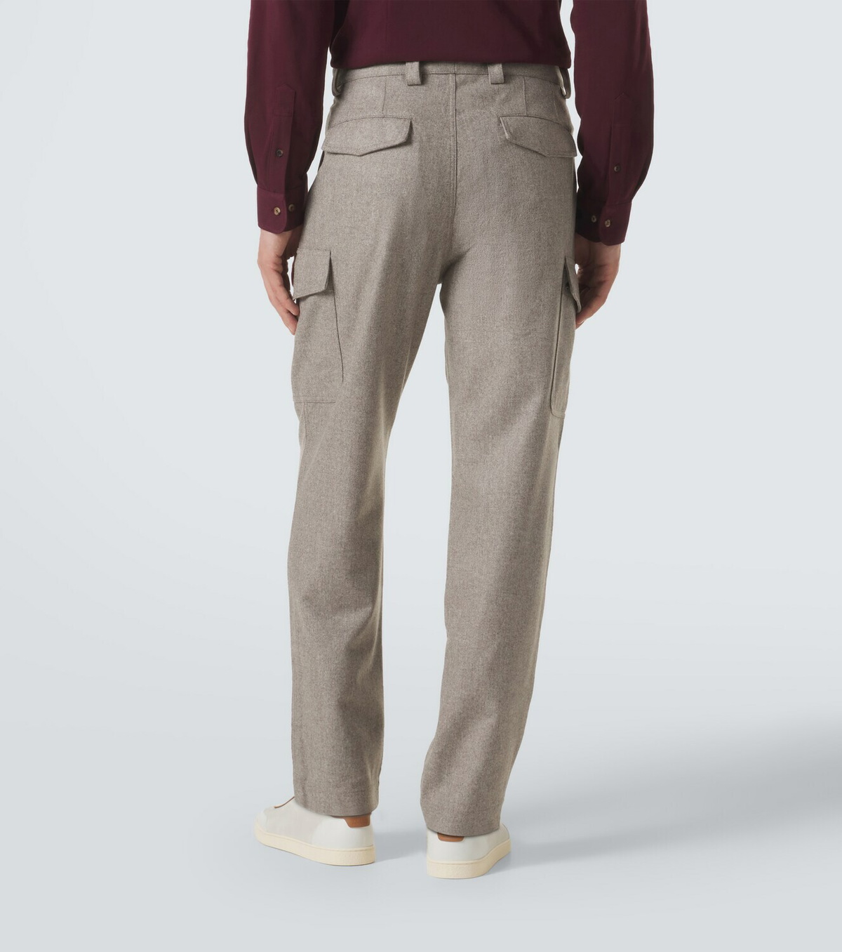 Brunello Cucinelli Wool tapered pants