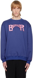 BUTLER SVC SSENSE Exclusive Blue Arch Sweatshirt