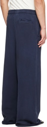 Entire Studios Navy Full Sweatpants