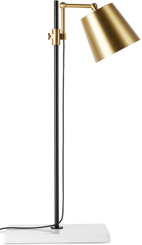 Photo: Karakter Gold Steel Lab Table Lamp
