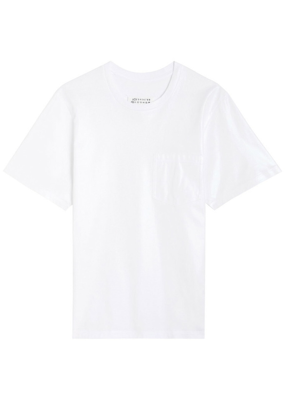 Photo: Maison Margiela Coated Cotton T-shirt White