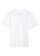 Maison Margiela Coated Cotton T-shirt White