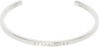 MM6 Maison Margiela Numeric Minimal Signature Cuff Bracelet