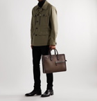 Berluti - Textured-Leather Briefcase - Brown
