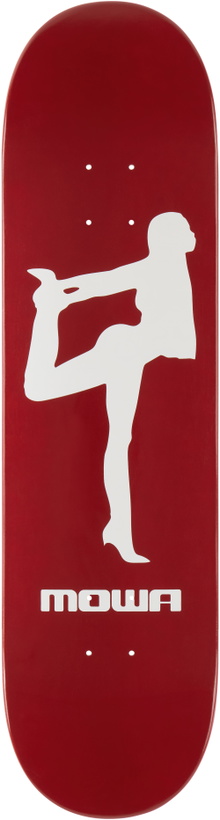 Photo: The Skateroom Red Mowalola Edition 'RED' Skateboard Deck