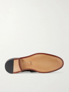 Mr P. - Split-Toe Suede Penny Loafers - Brown