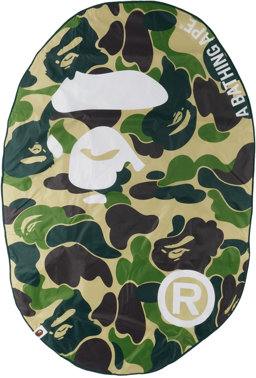 BAPE Green ABC Camo Picnic Seat A Bathing Ape