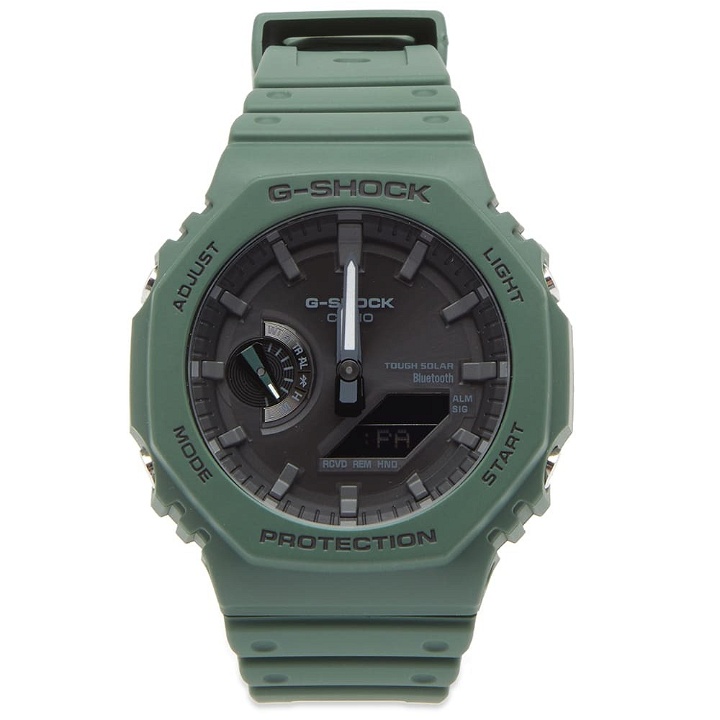 Photo: G-Shock GA-B2100-3AER Bluetooth® Solar Series Watch in Green