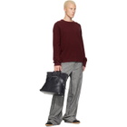 Maison Margiela Black 5AC Soft Medium Tote
