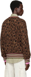 PDF Brown Knit Cardigan
