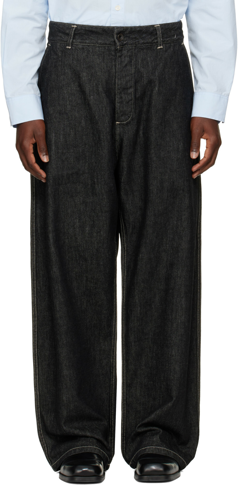 Studio Nicholson Black Minard Jeans
