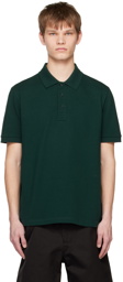 Bottega Veneta Green Vented Polo