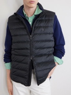 Polo Ralph Lauren - Logo-Embroidered Quilted Shell Down Gilet - Black