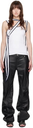 Y/Project White Multi-Scarf Tank Top