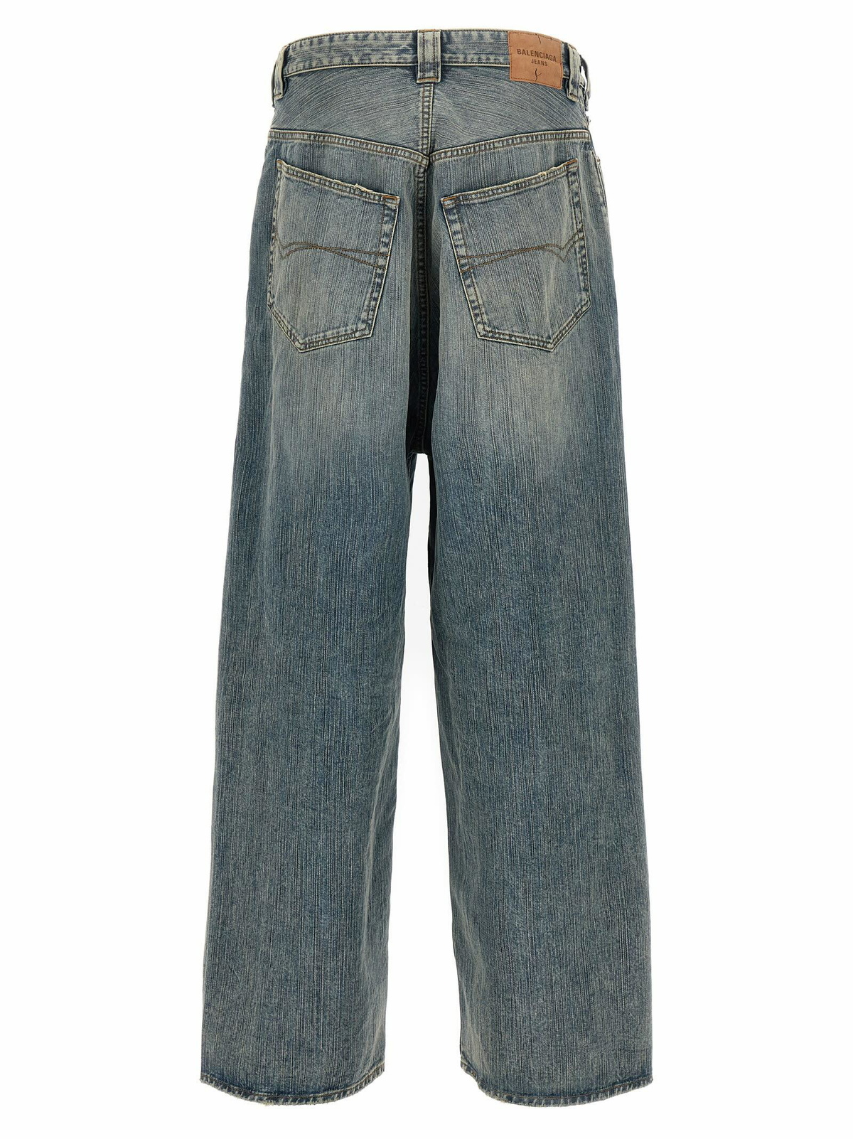 Balenciaga Logo Embroidery Jeans Balenciaga