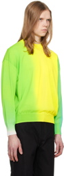 ZANKOV Yellow & Green Gradient Sweater