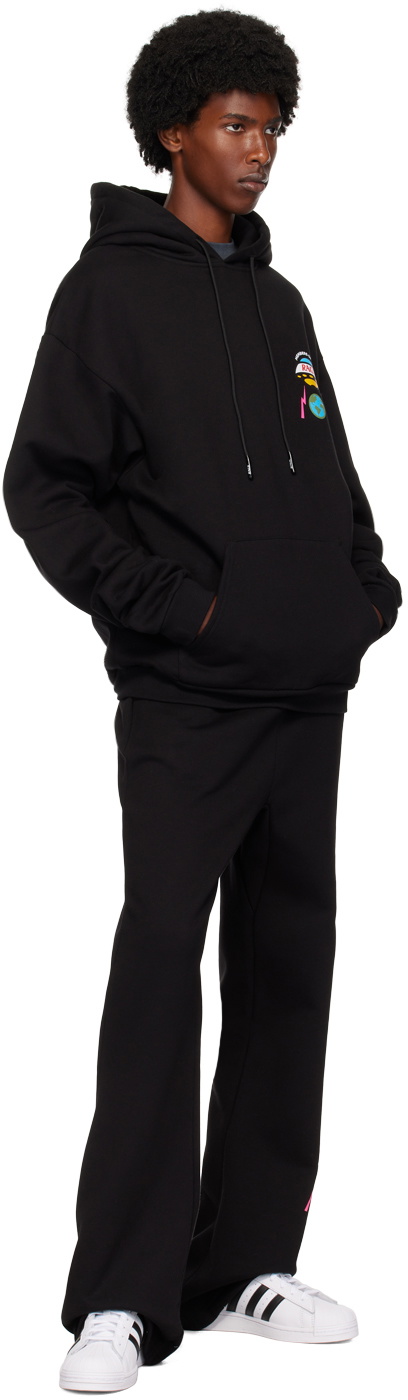 Members of the Rage Black Hero Logo Hoodie