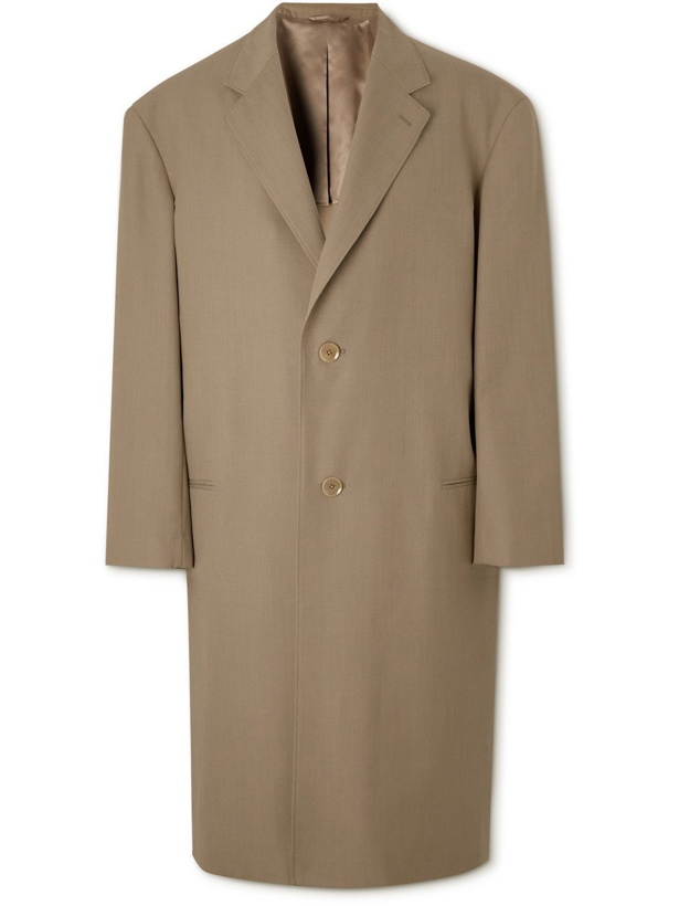 Photo: Lemaire - Oversized Canvas Coat - Brown