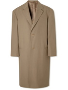 Lemaire - Oversized Canvas Coat - Brown